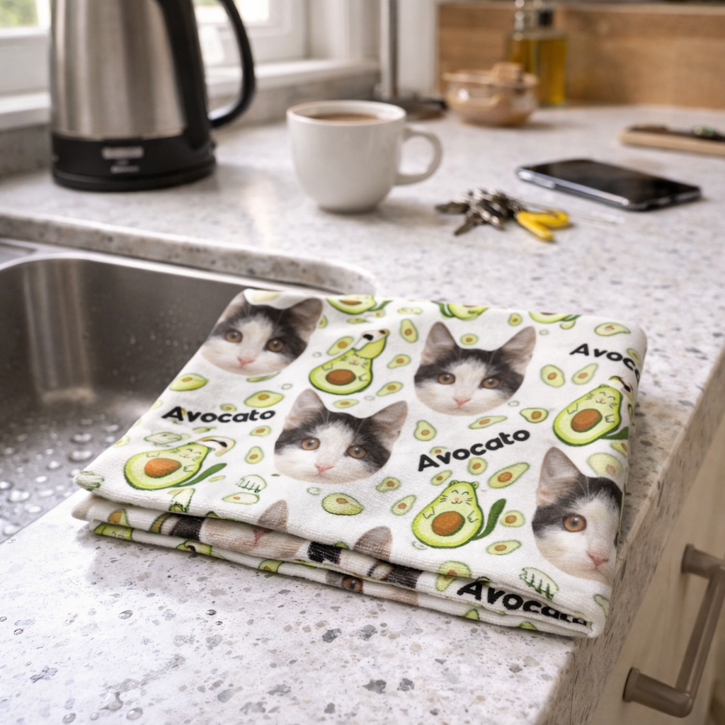 Avocato Personalised Tea Towel