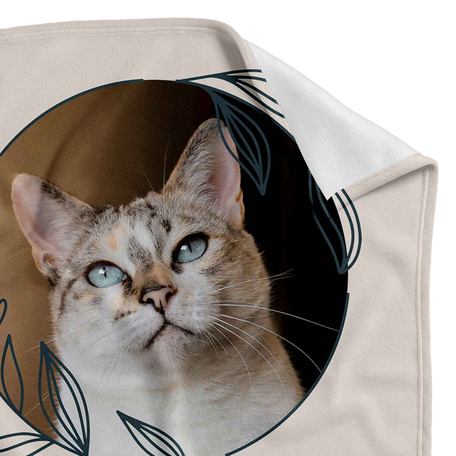 (Cat Name) Our Faithful Companion Personalised Memorial Blanket