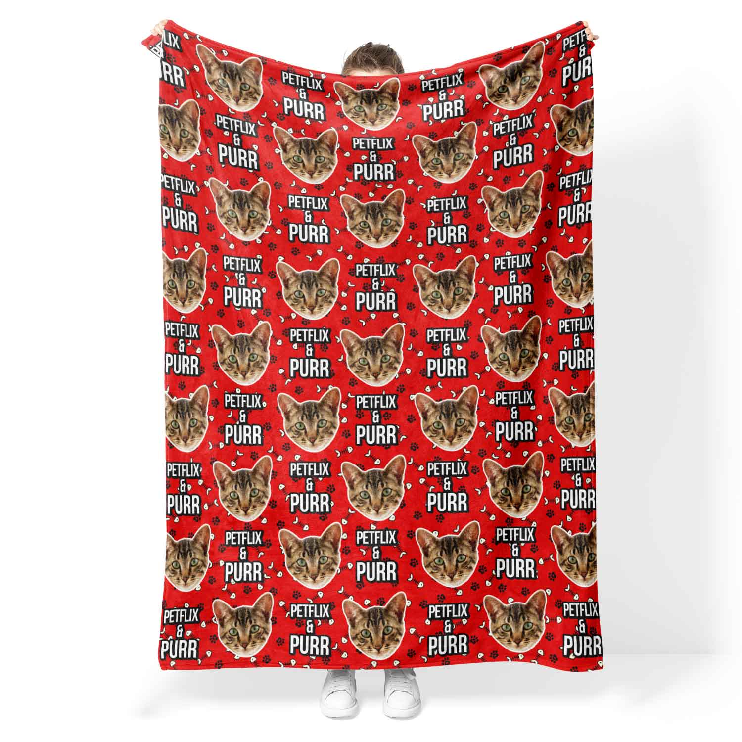 Petflix & Purr Personalised Blanket