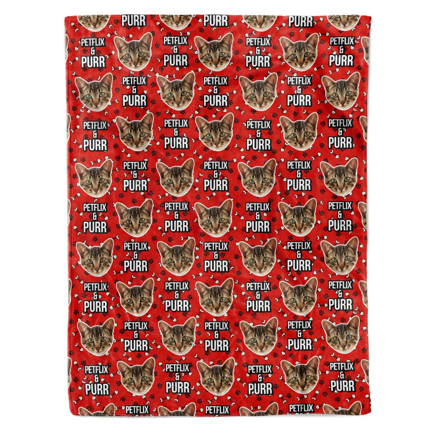 Petflix & Purr Personalised Blanket