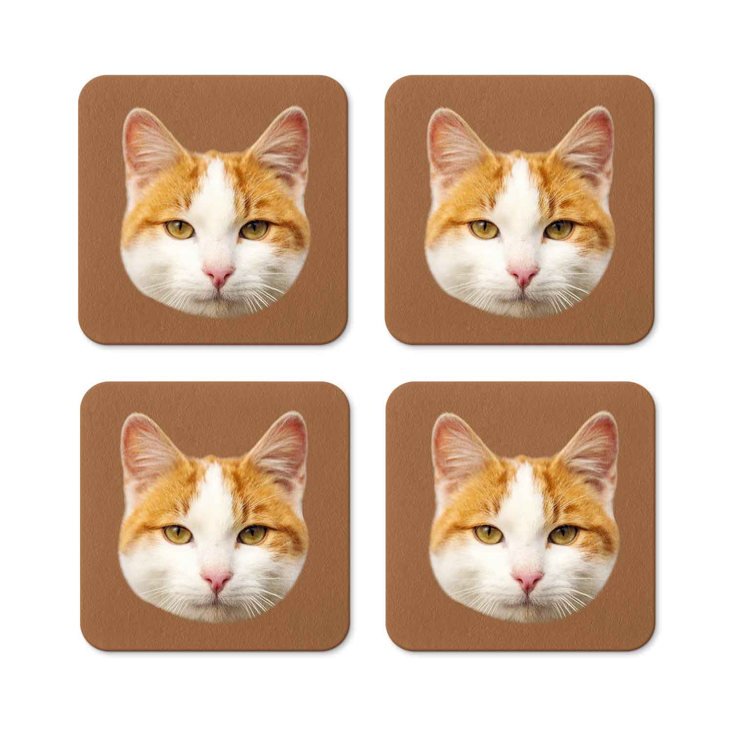 Your Cat Personalised Coasters