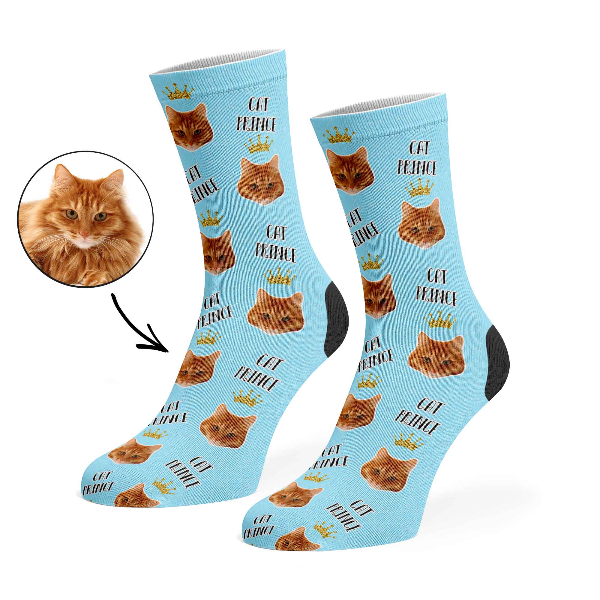 Cat Prince Socks