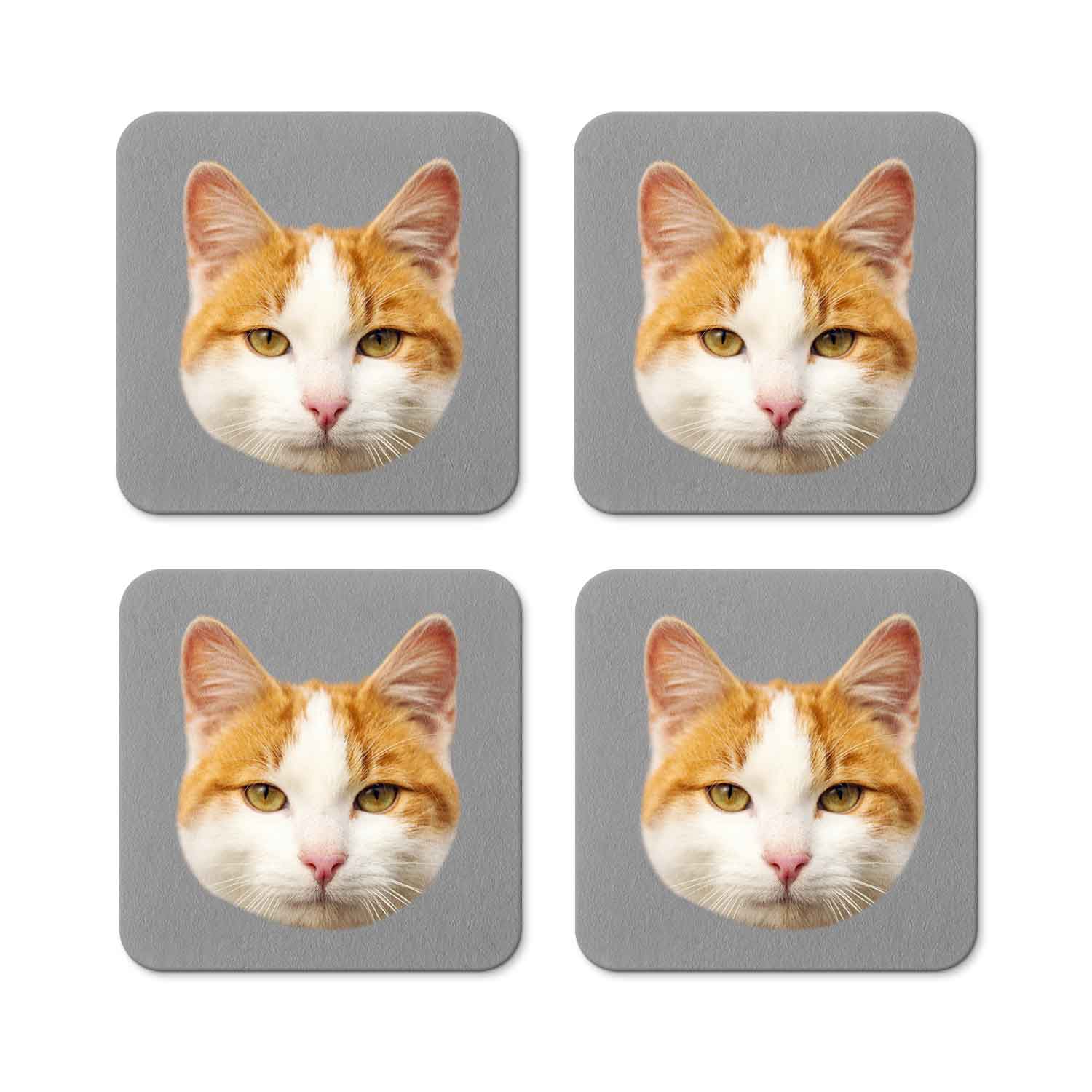 Your Cat Personalised Coasters
