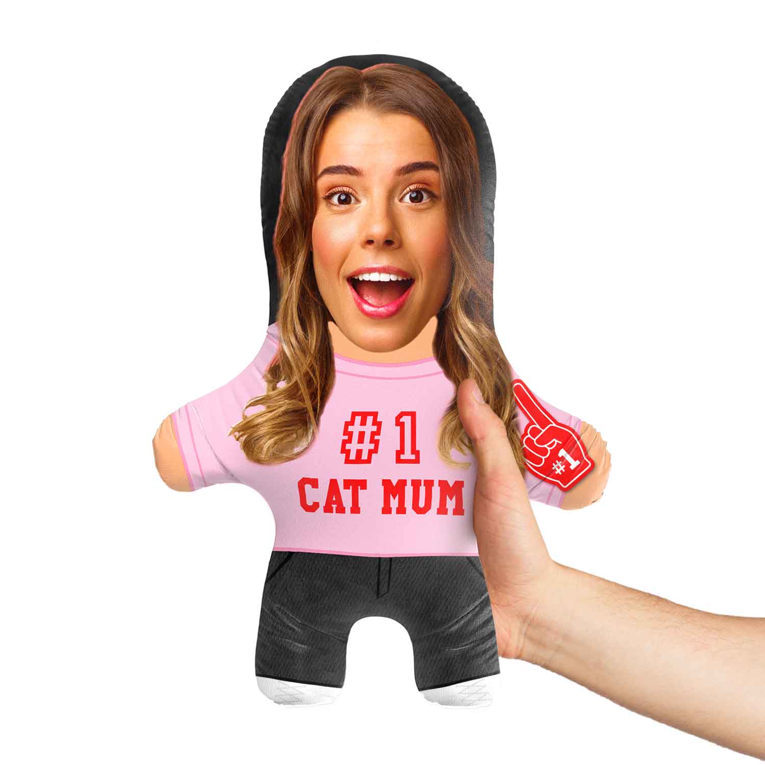 Number 1 Cat Mom Custom Toy
