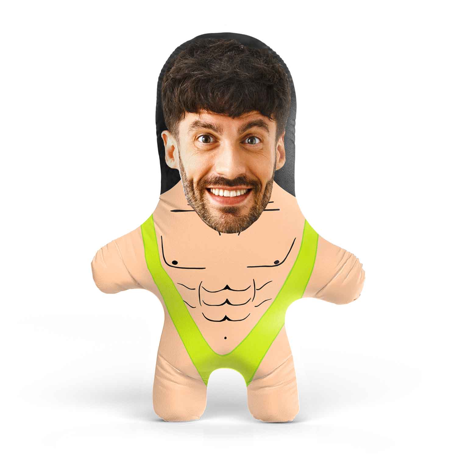 Mankini Custom Plush Cat Toy