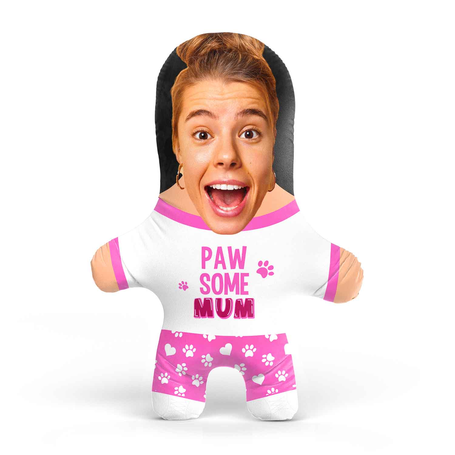 Pawsome Mum Custom Plush Cat Toy