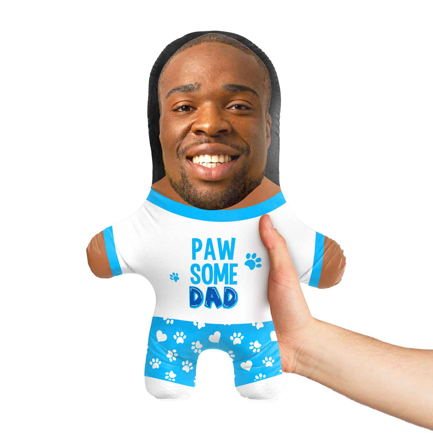 Pawsome Dad Custom Plush Cat Toy