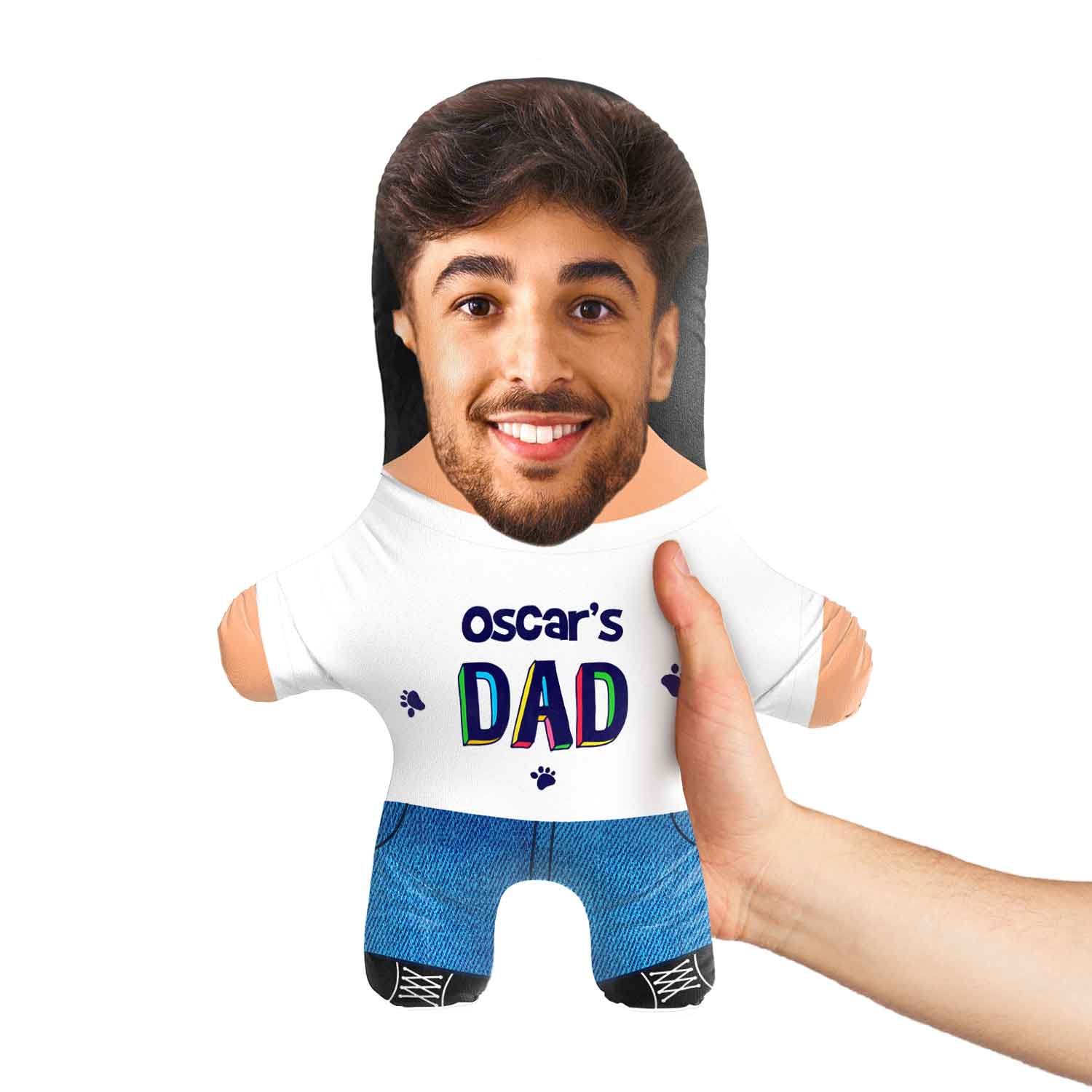 (Cat Name's) Dad Custom Plush Toy