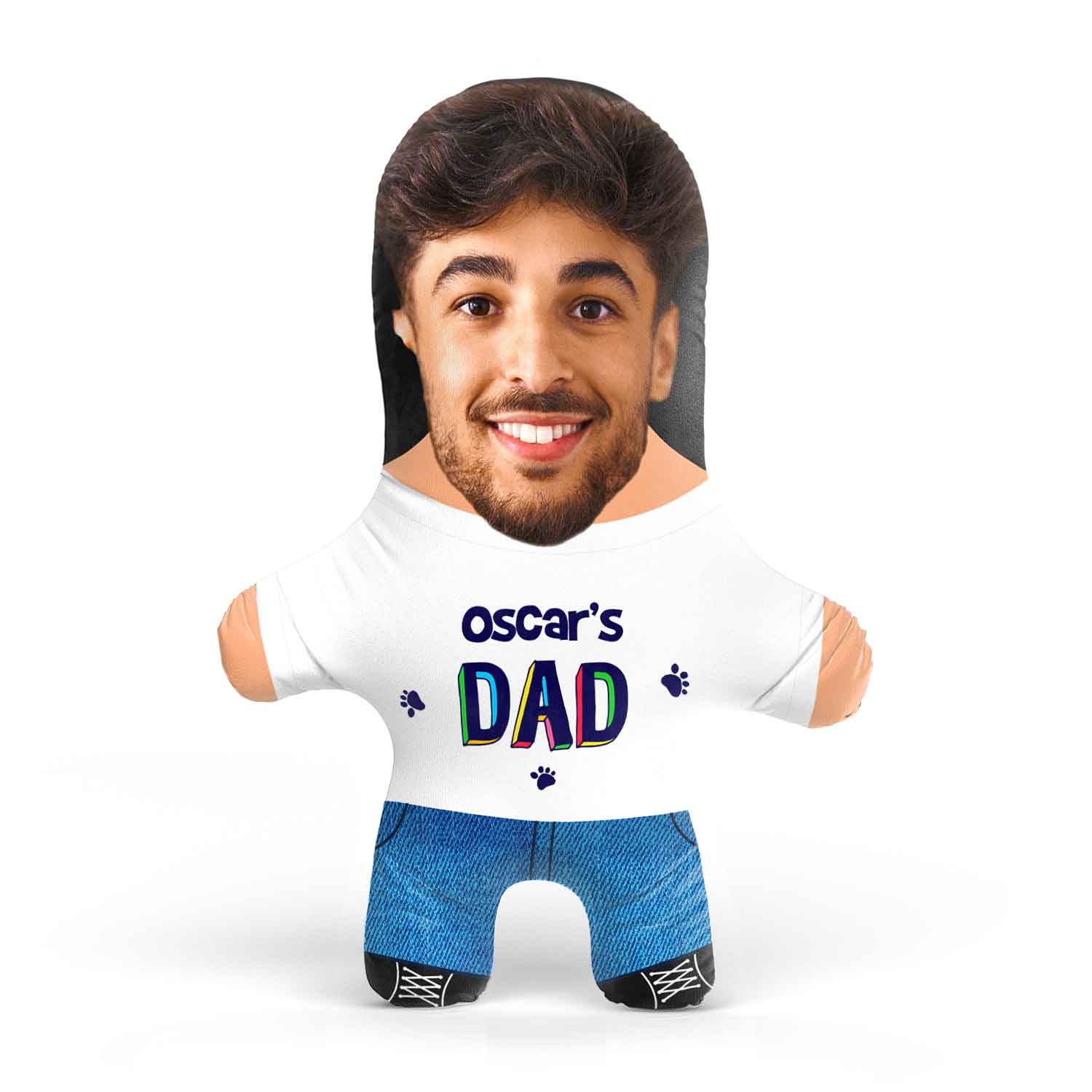 (Cat Name's) Dad Custom Plush Toy