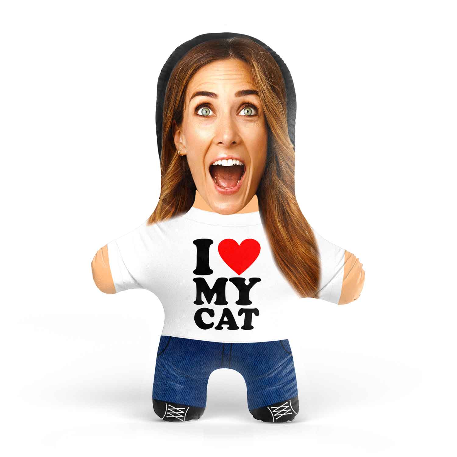 I Heart My Cat Custom Toy