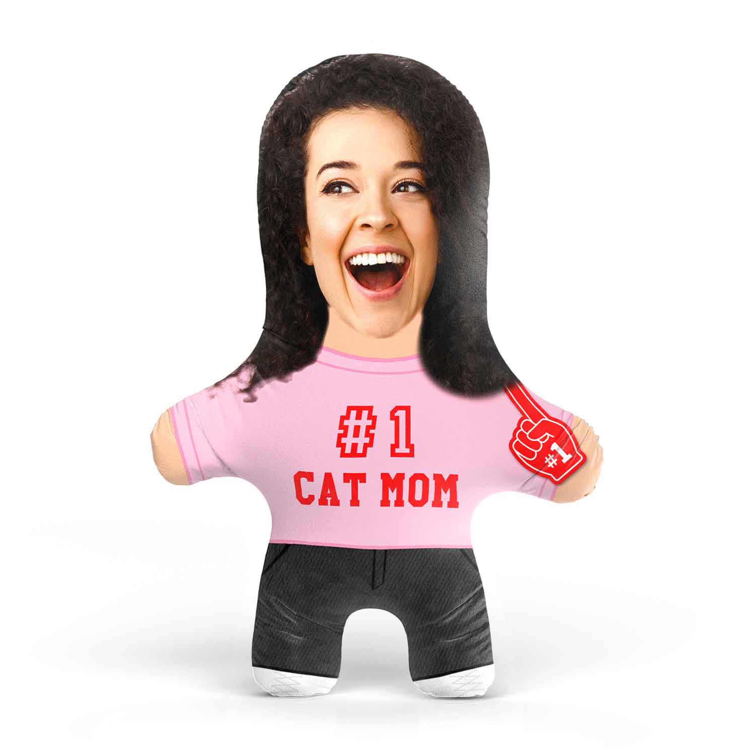 Number 1 Cat Mom Personalised Cat Toy