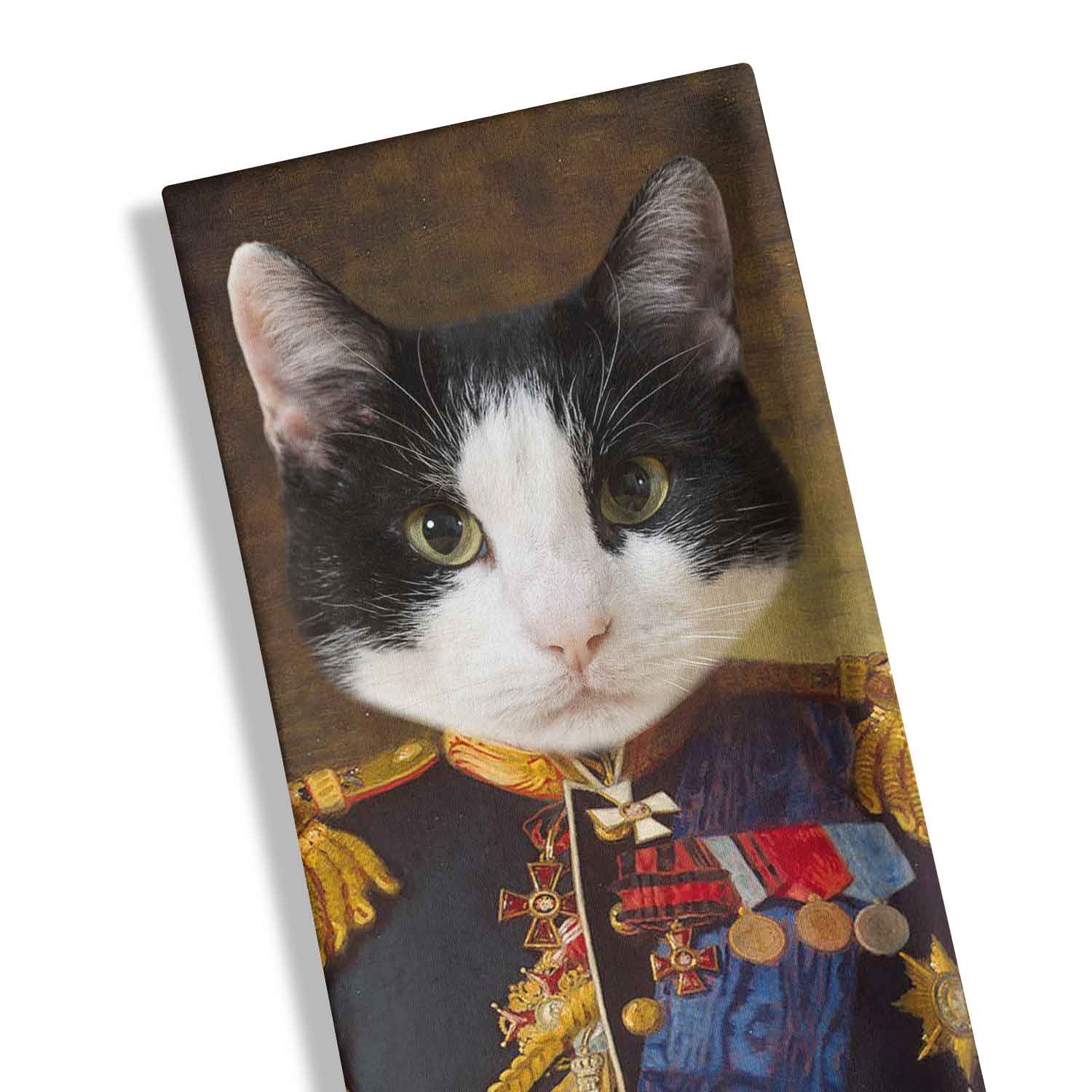 Cat Admiral Personalised Tea Towel