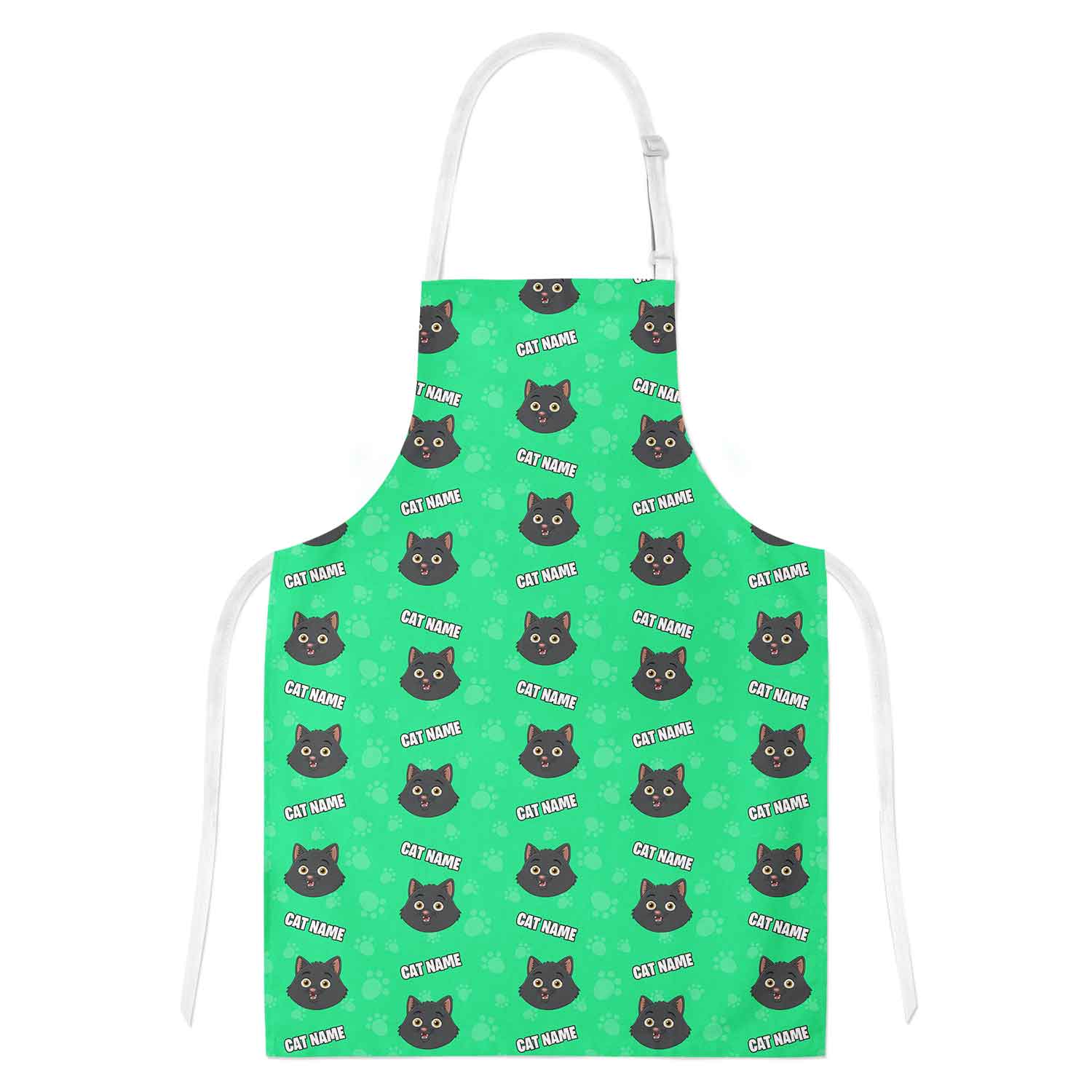 Your Cat Cartoon Personalised Apron