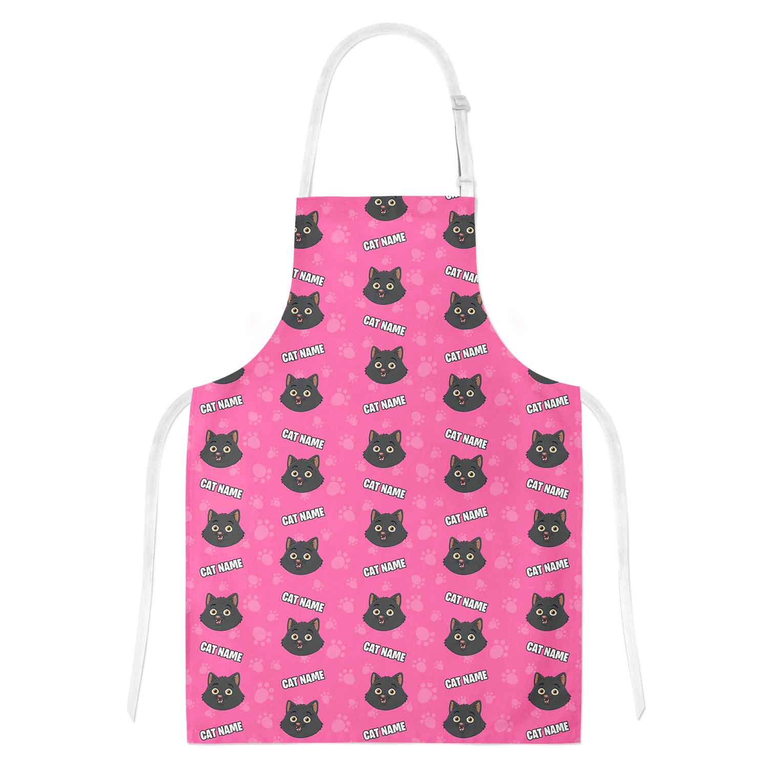 Your Cat Cartoon Personalised Apron