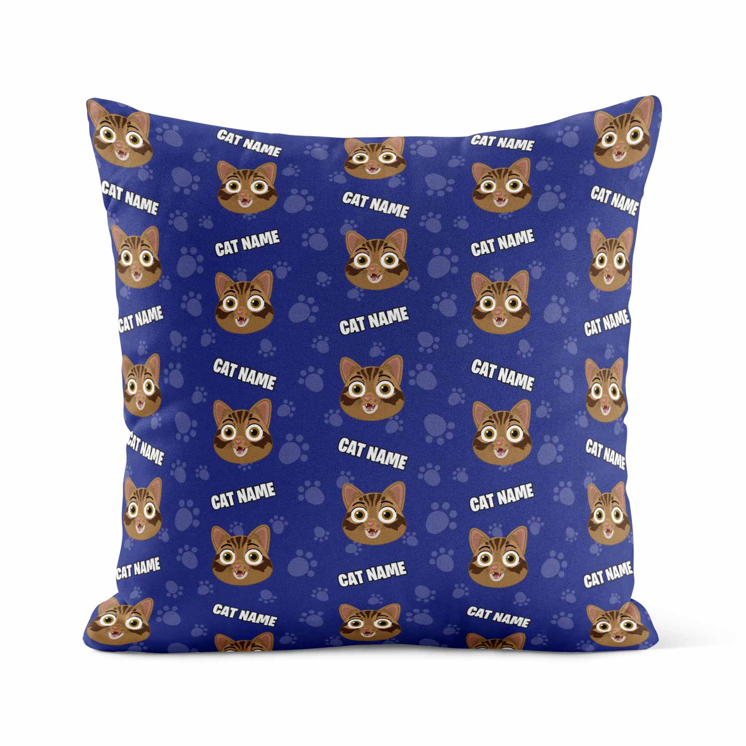 Your Cat Cartoon Personalised Pillow