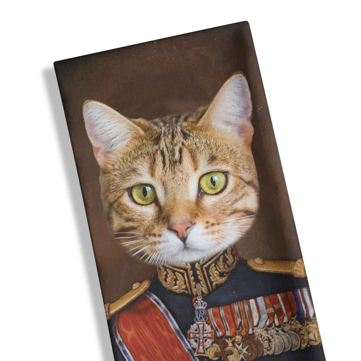 Cat Major Personalised Tea Towel