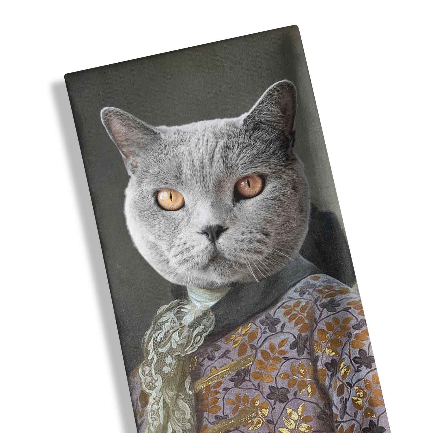 Cat Master Personalised Tea Towel