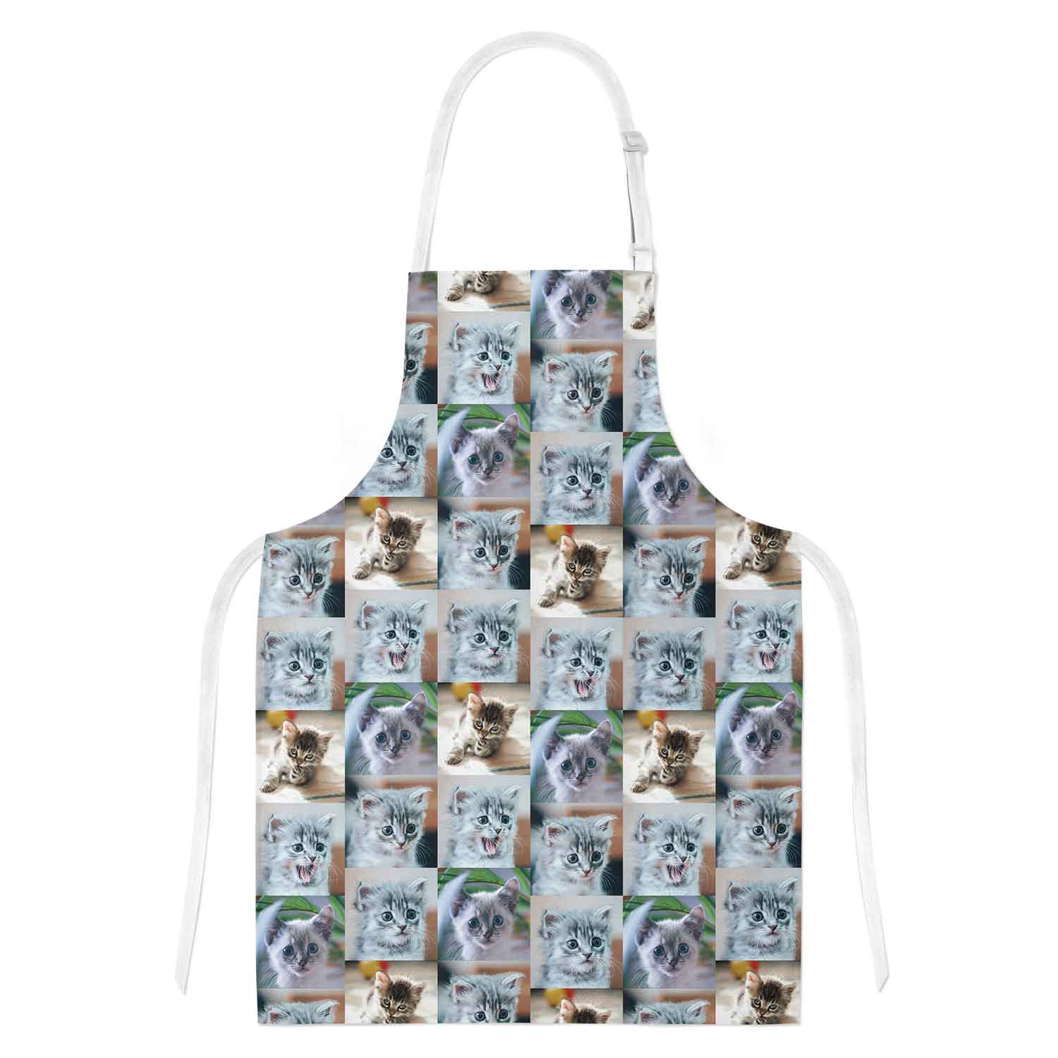 Cat Photo Collage Personalised Apron