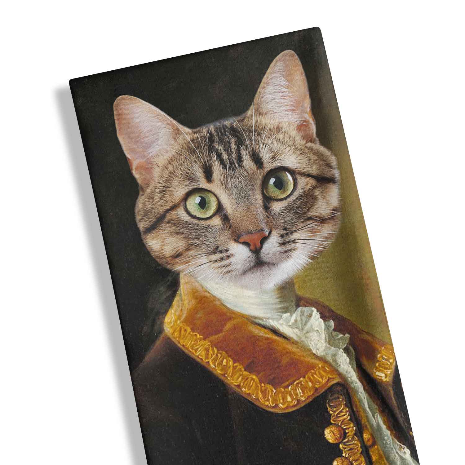 Cat Royal Guy Personalised Tea Towel
