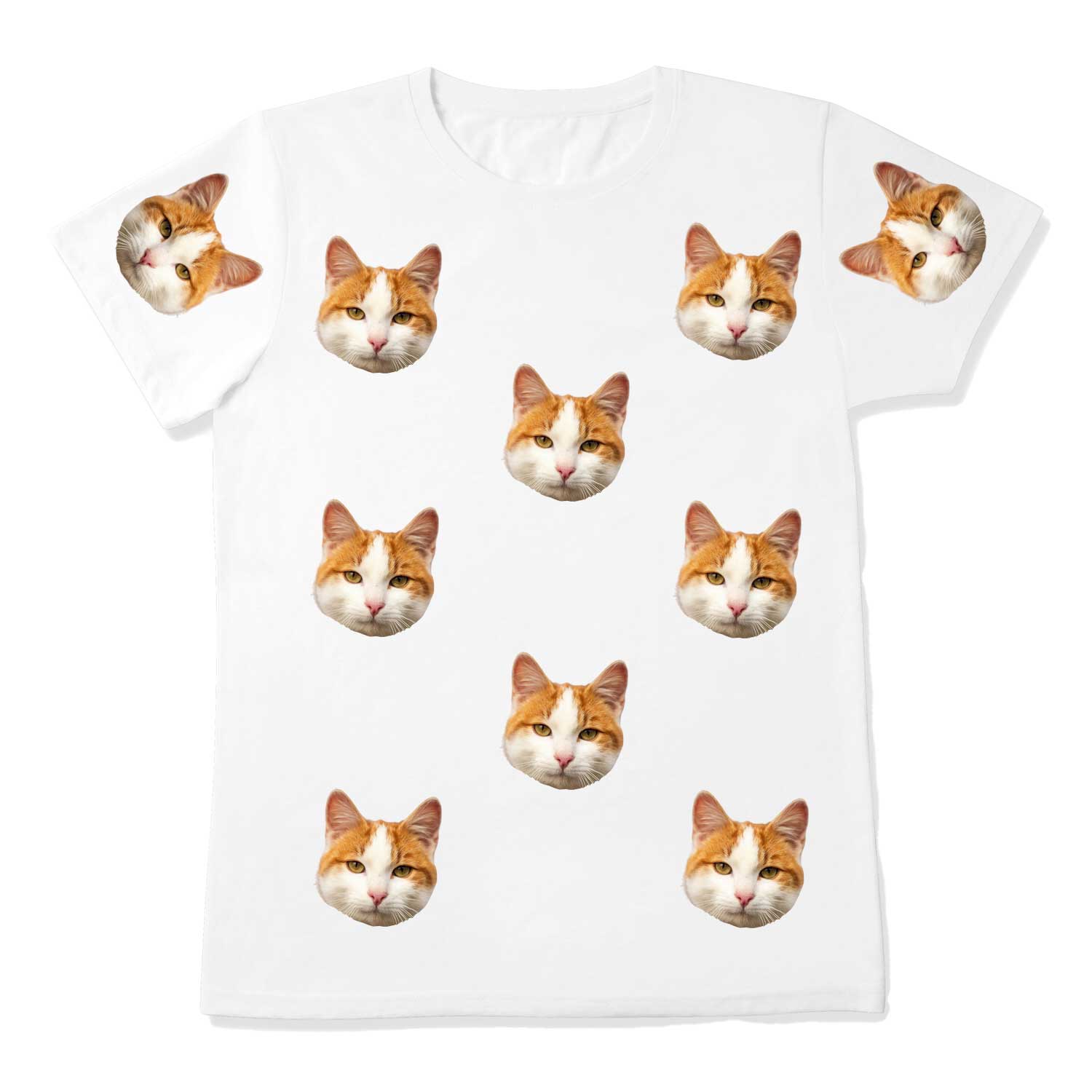 Unisex Personalised Cat T-Shirt