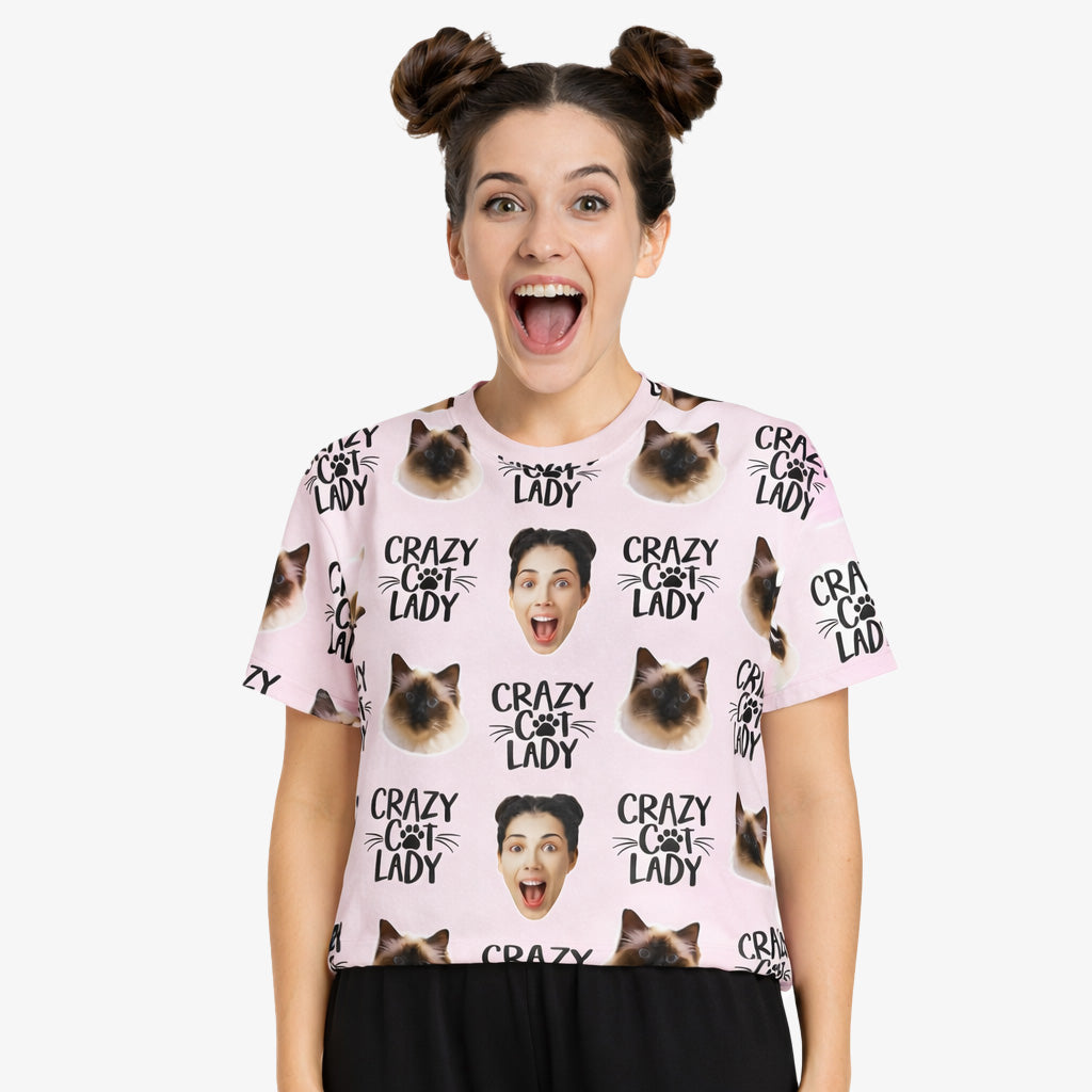 Crazy Cat Lady Custom T-Shirt