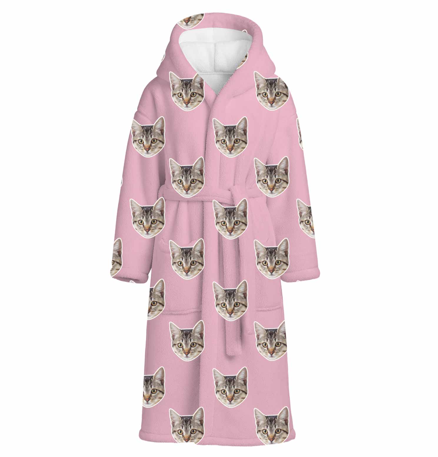 Your Cat's Face Personalised Dressing Gown
