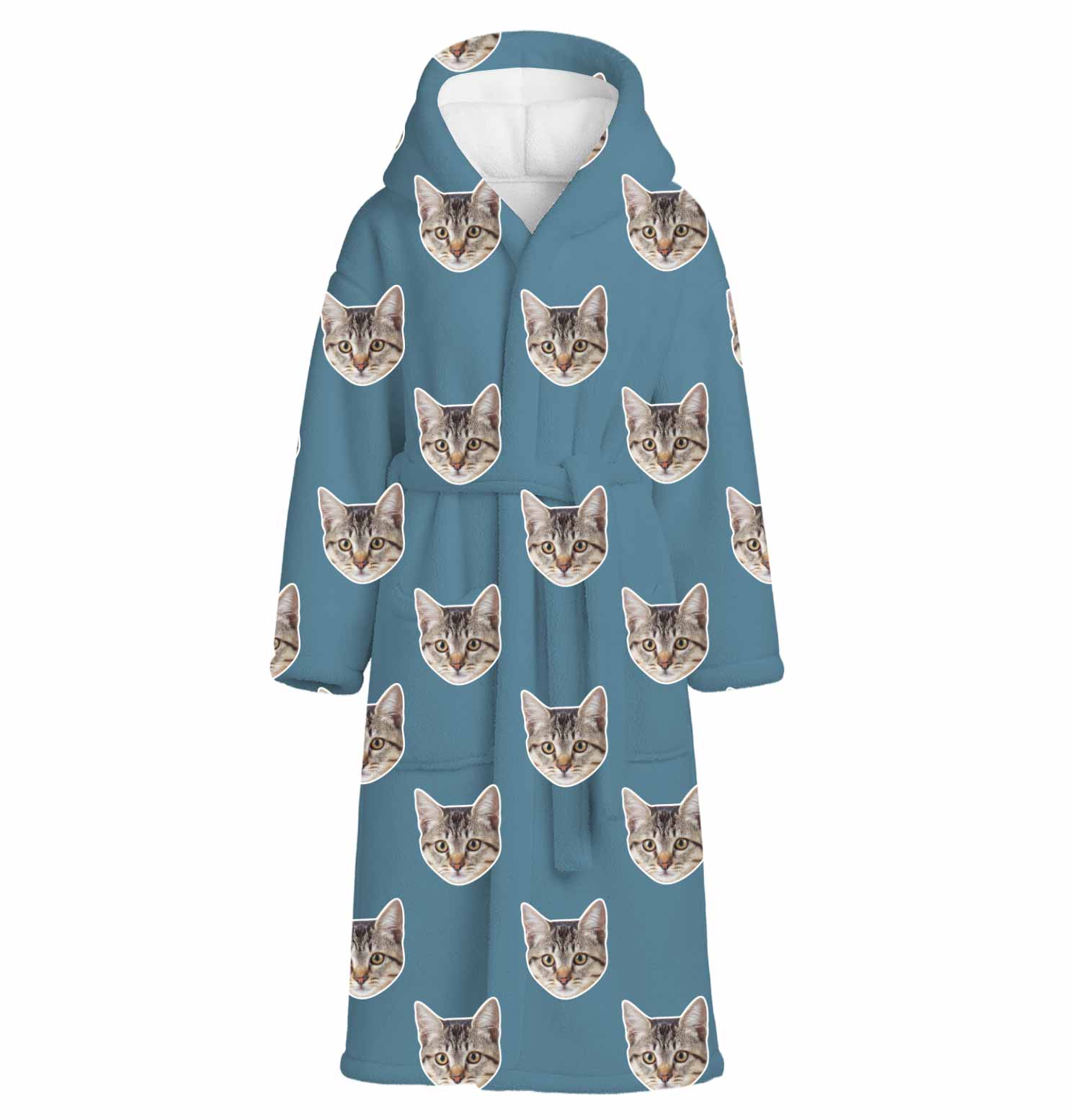 Your Cat's Face Personalised Dressing Gown