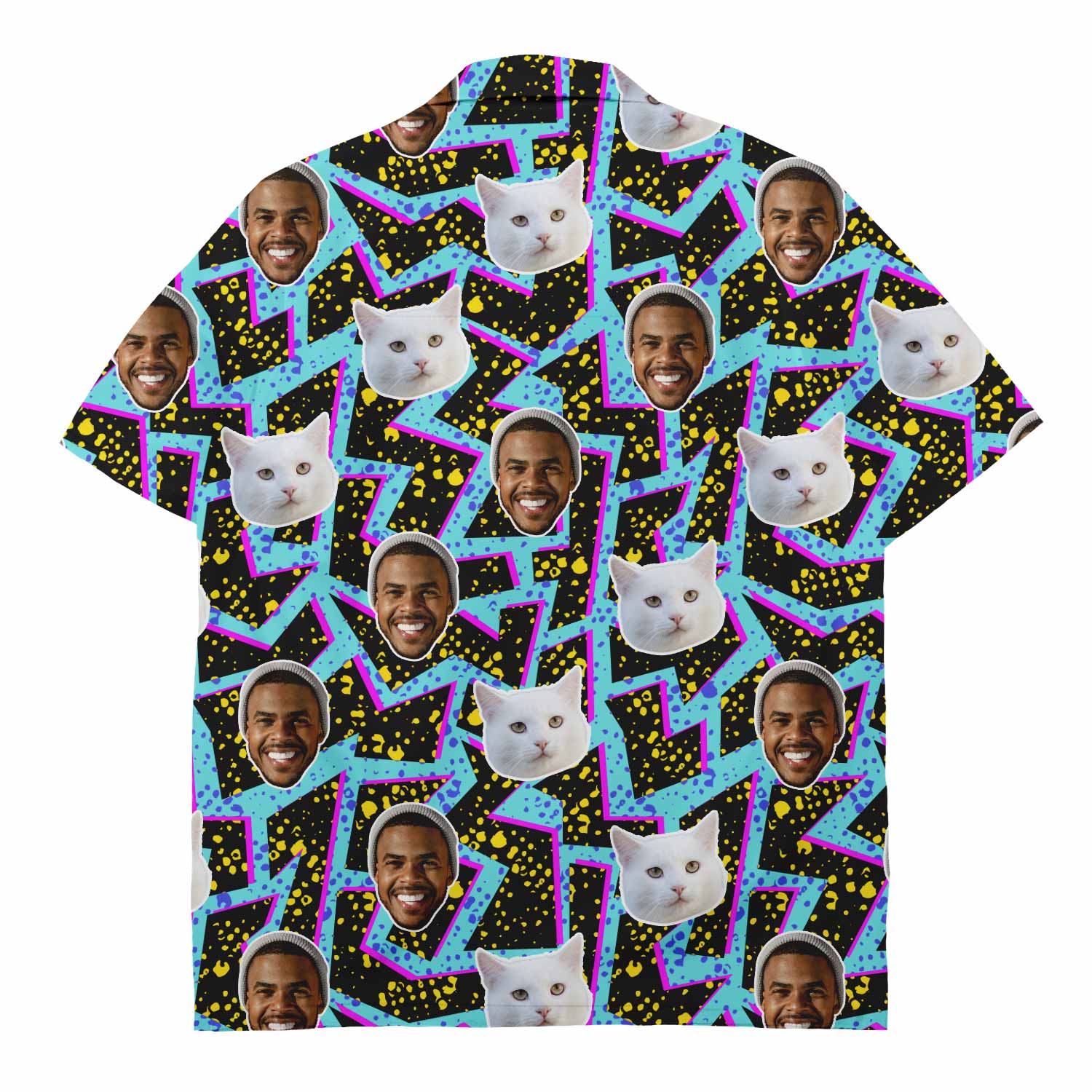 Your Cat Retro Custom Hawaiian Shirt