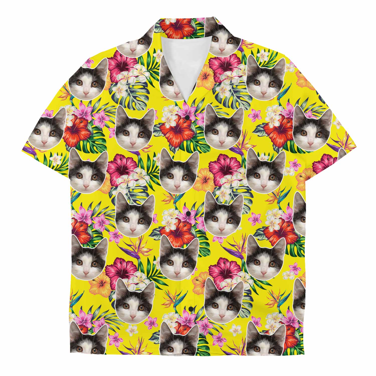 Your Cat Tropical Custom Hawaiian Shirt