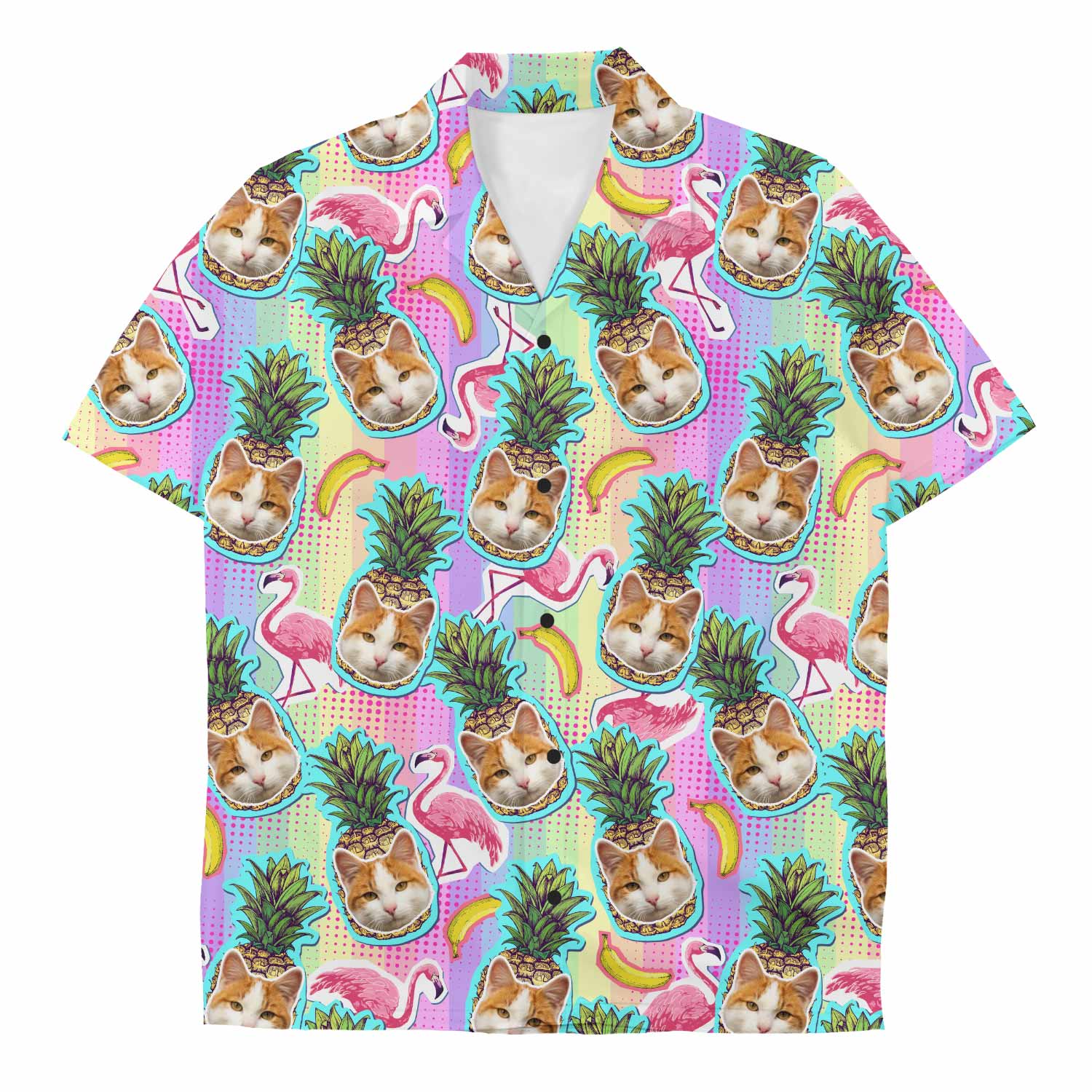 Your Cat Pineapple Fruit Hawaiian Shirt