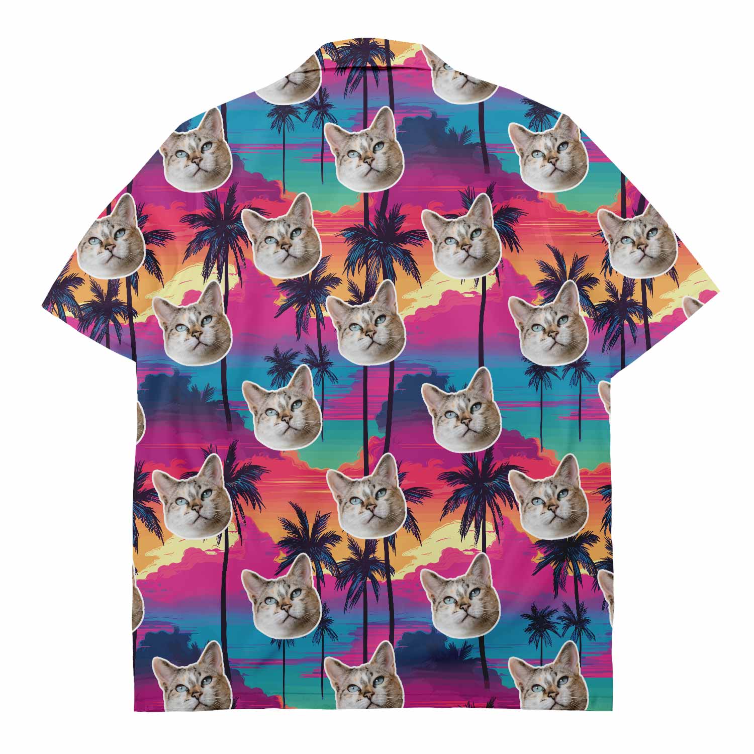 Your Cat Tropical Sunset Hawaiian Shirt