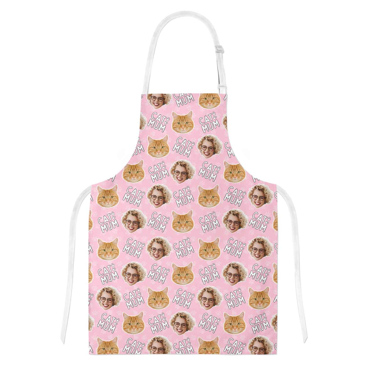 Cat Mum Personalised Apron