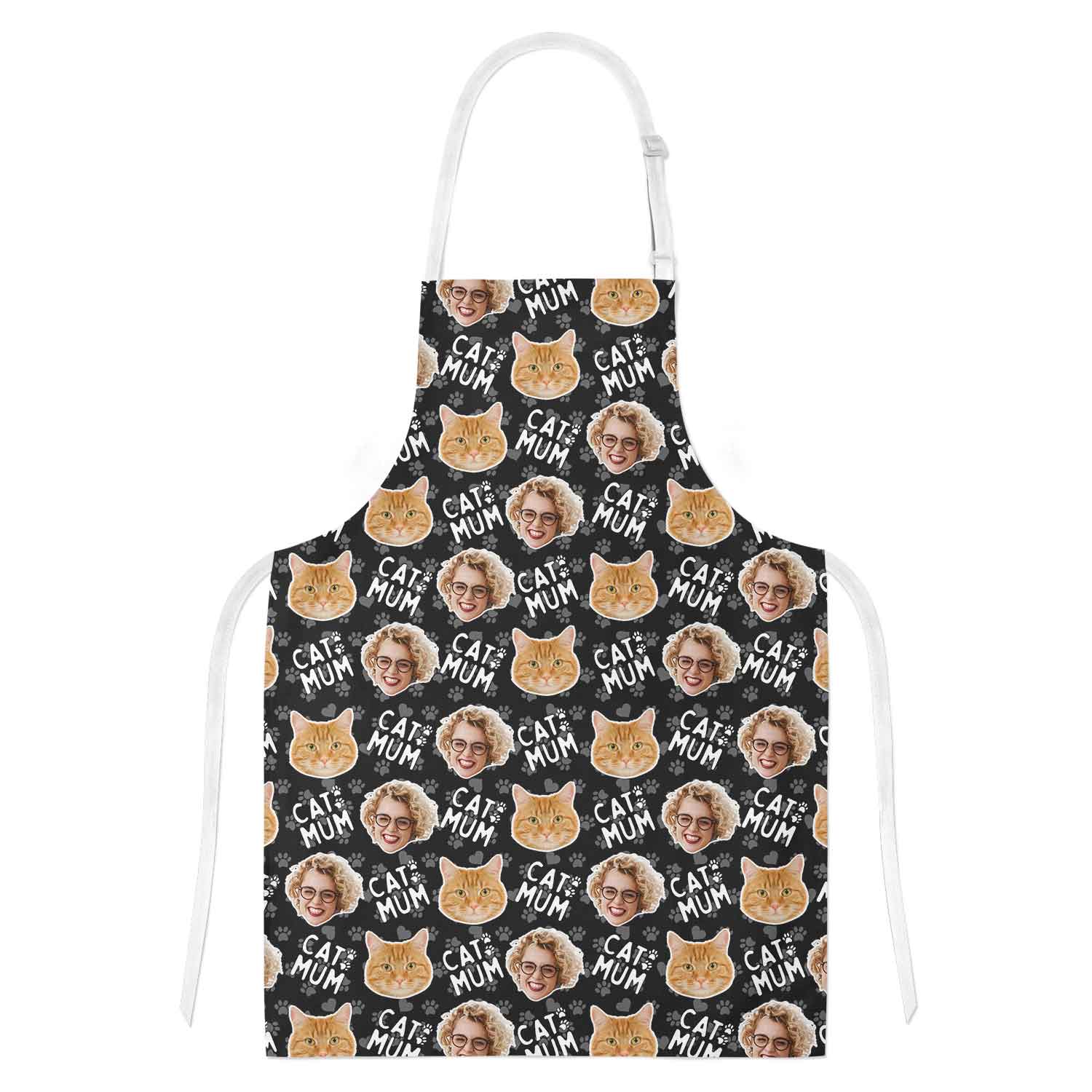 Cat Mum Personalised Apron