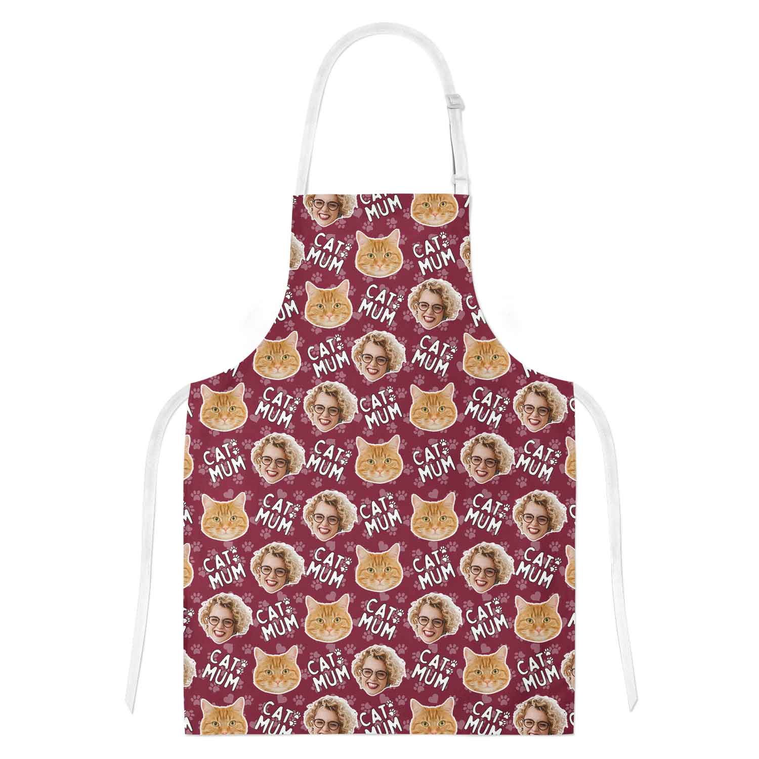 Cat Mum Personalised Apron