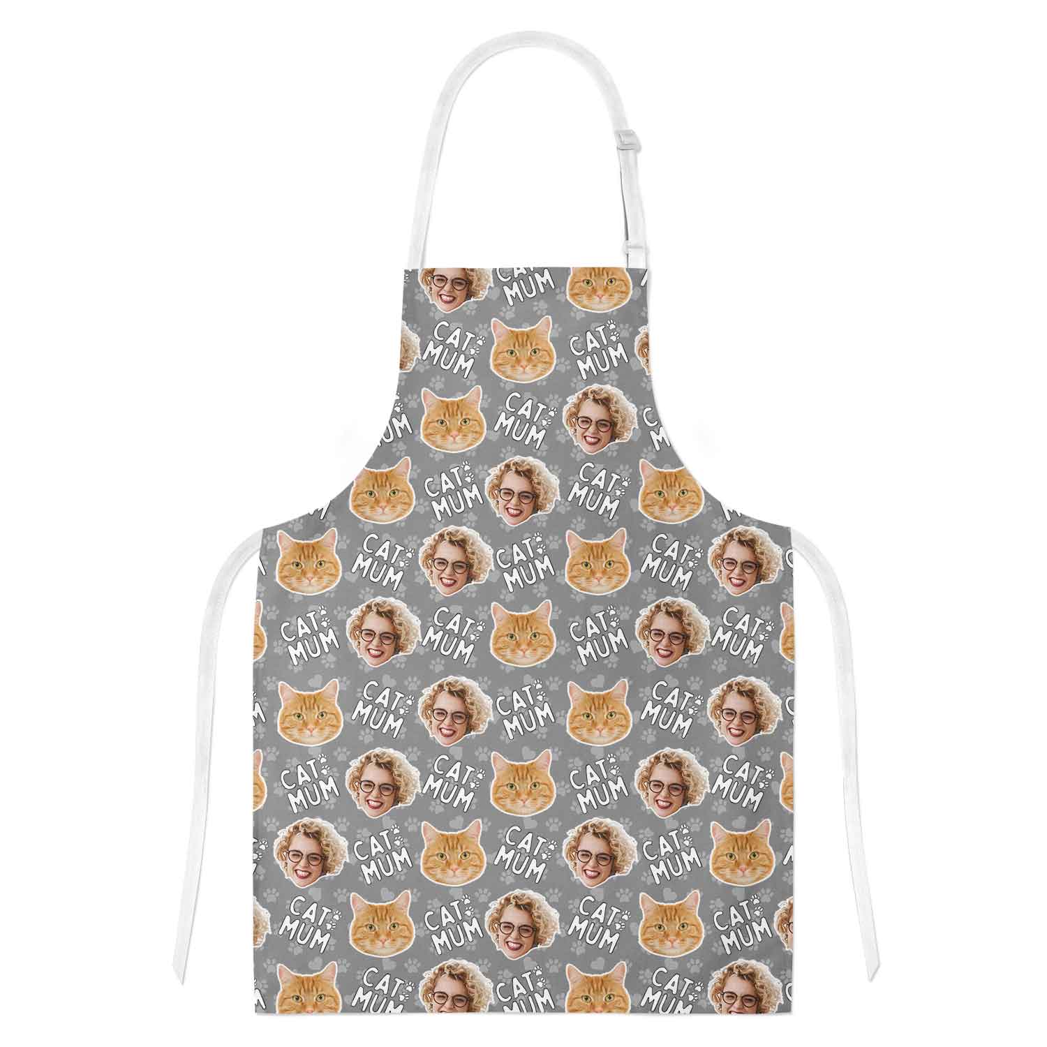 Cat Mum Personalised Apron