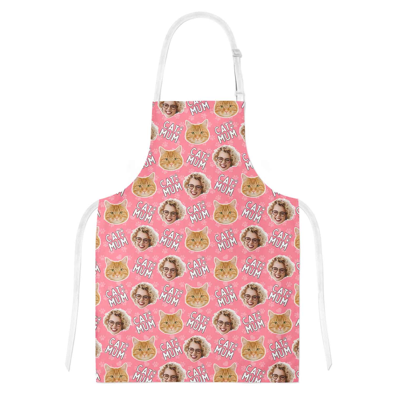 Cat Mum Personalised Apron