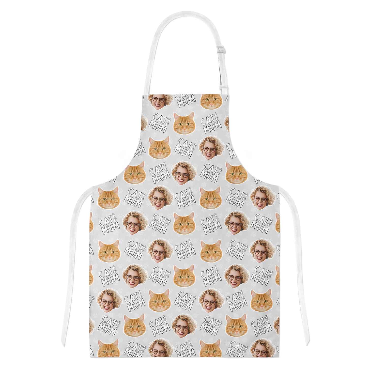 Cat Mum Personalised Apron