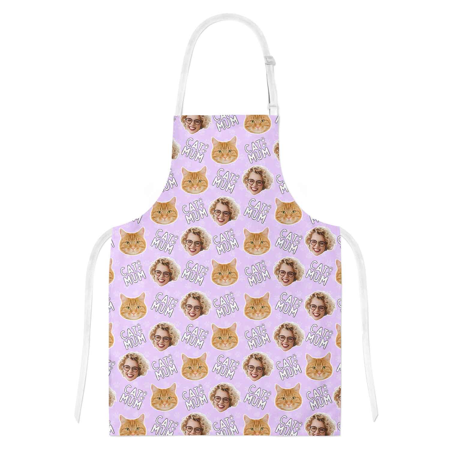 Cat Mum Personalised Apron
