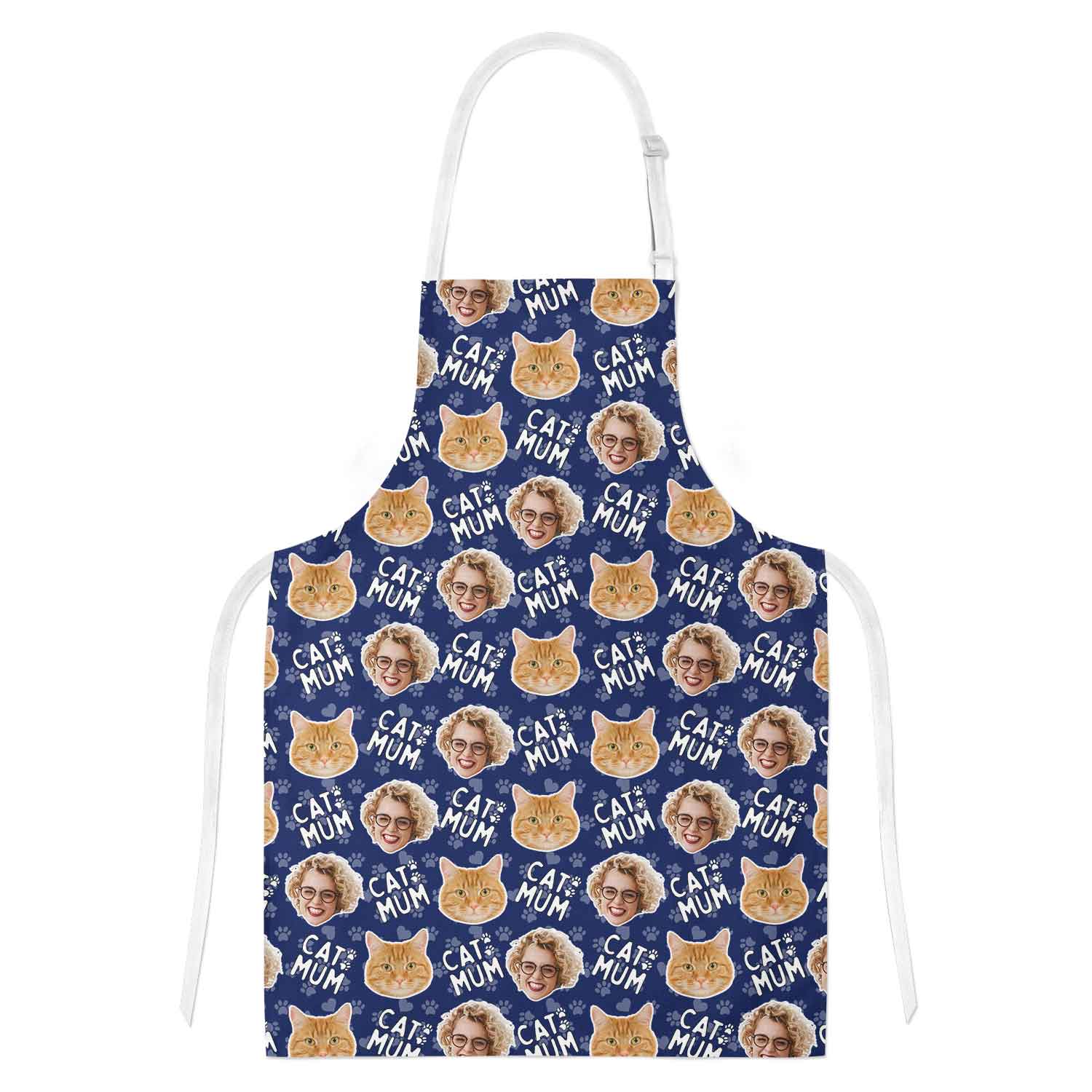 Cat Mum Personalised Apron