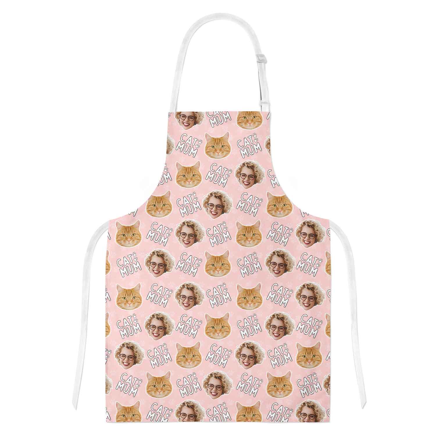 Cat Mum Personalised Apron