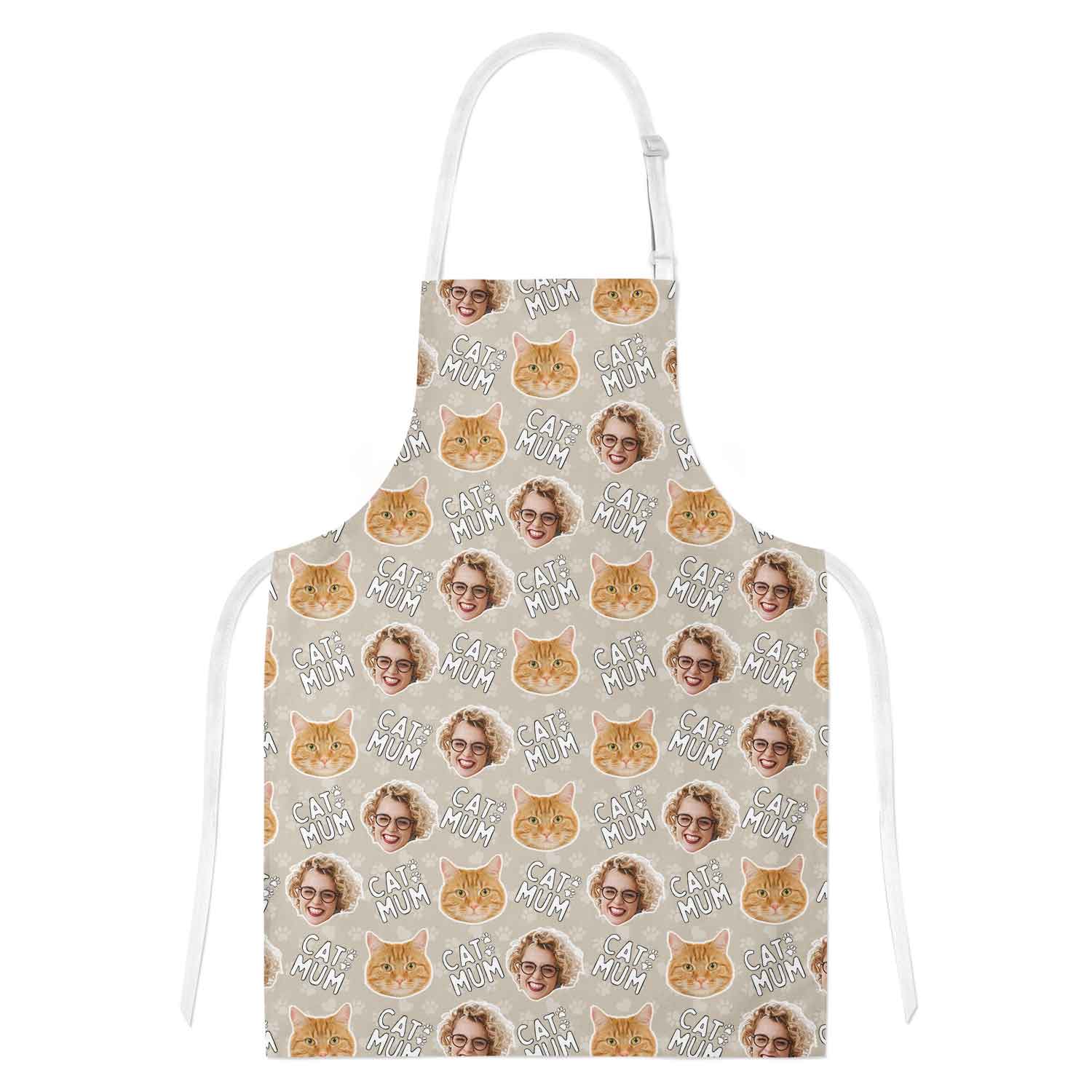 Cat Mum Personalised Apron