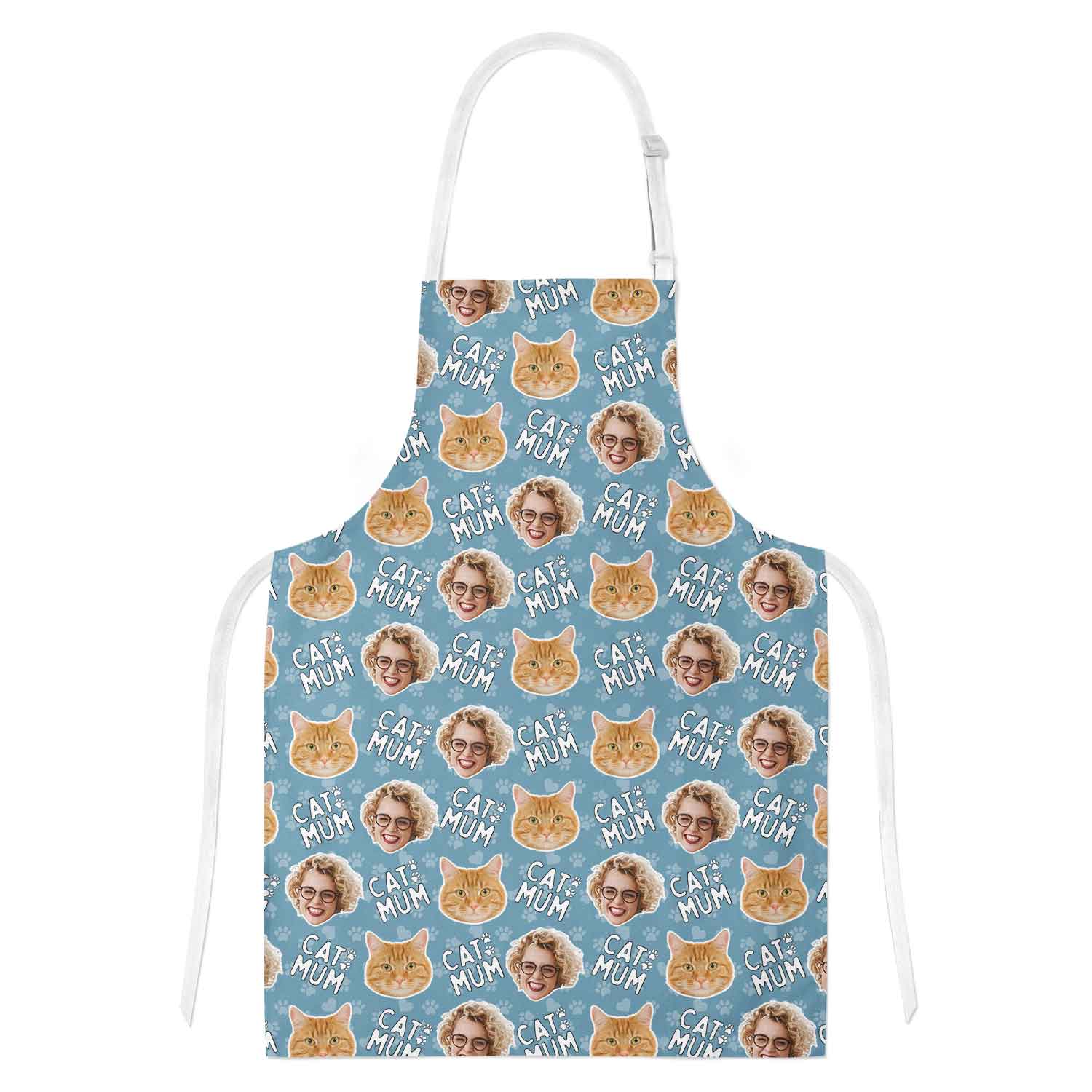 Cat Mum Personalised Apron