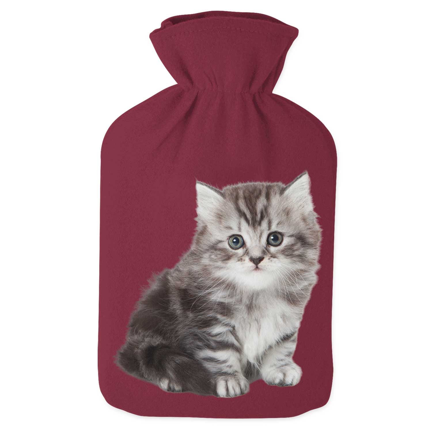 Your Cat Photo Custom Hot Water Bottle