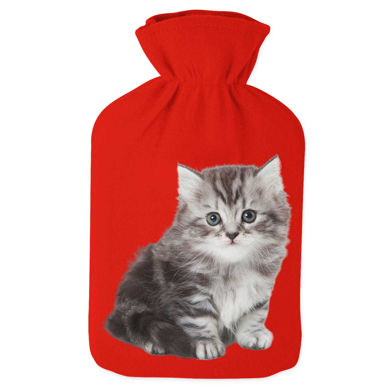 Your Cat Photo Custom Hot Water Bottle