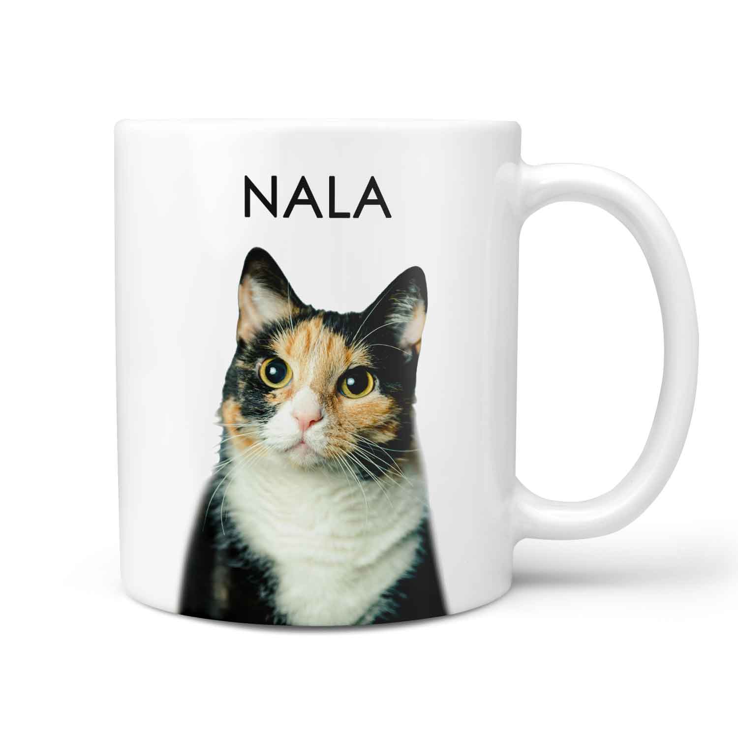 Your Cat's Name & Photo Personalised Mug