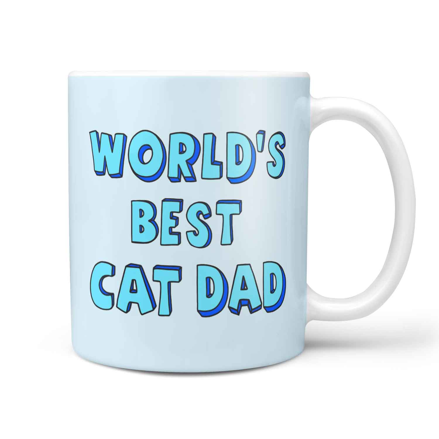 World's Best Cat Dad Photo Frame Personalised Mug