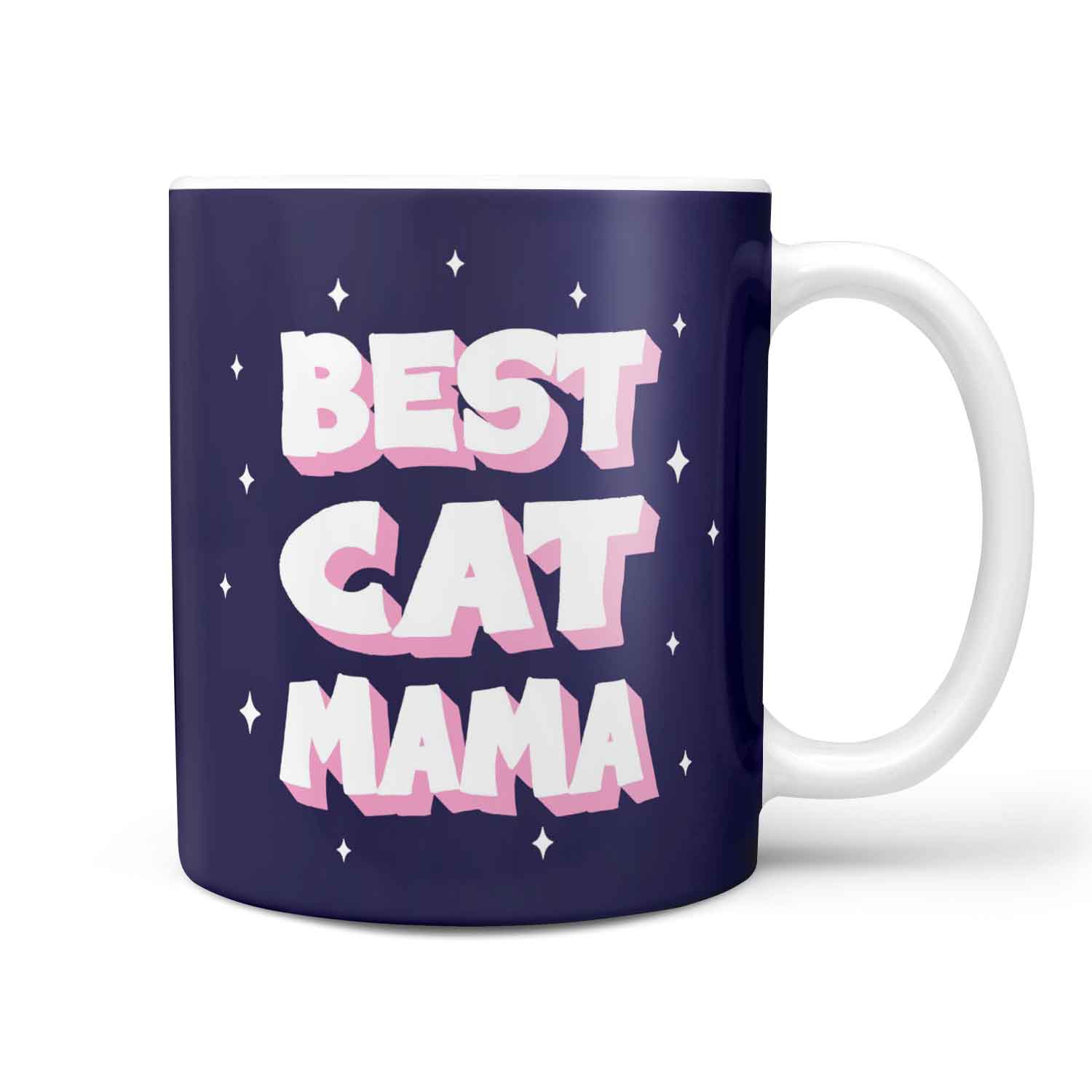 Best Cat Mama Photo Frame Personalised Mug