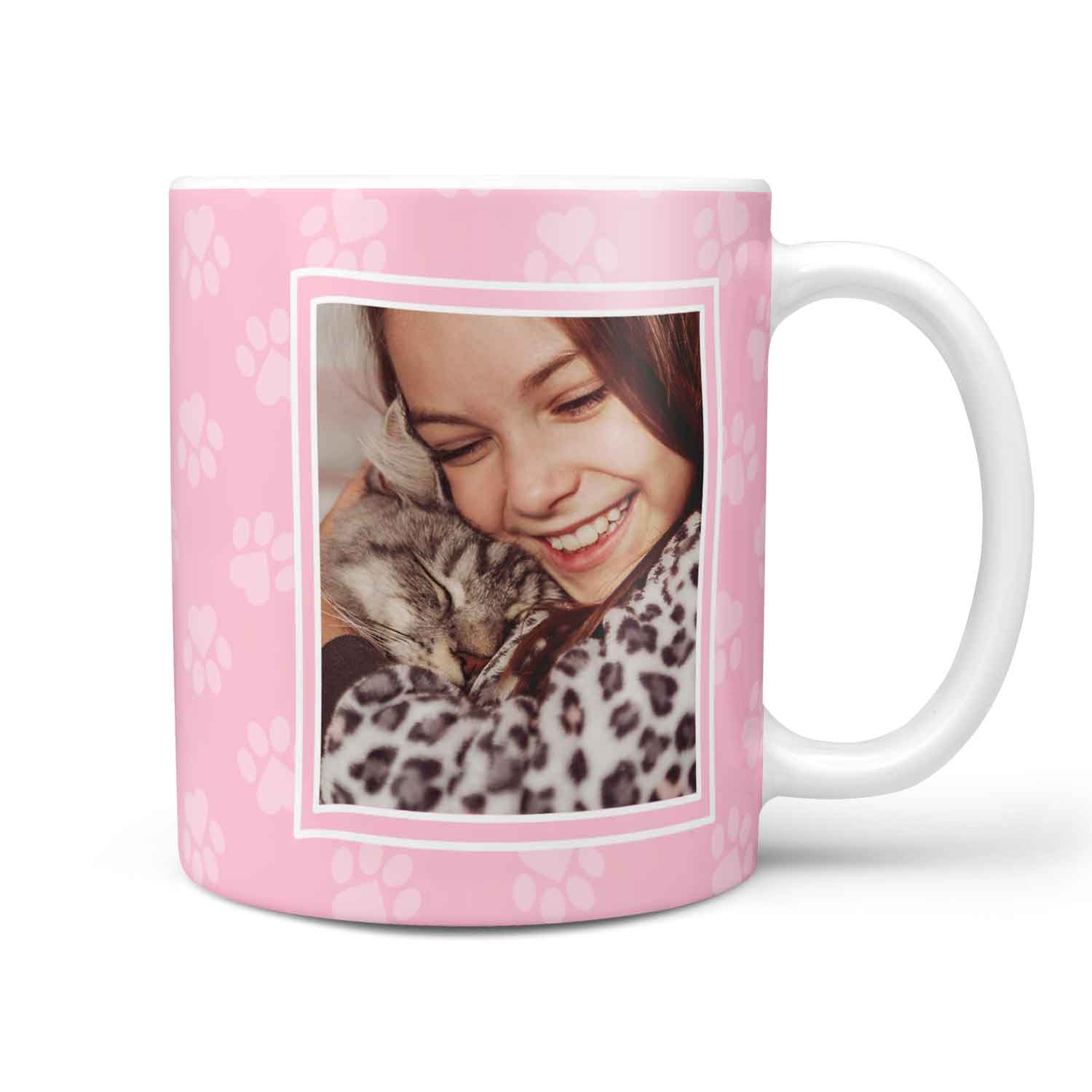 Crazy Cat Lady Photo Frame Personalised Mug