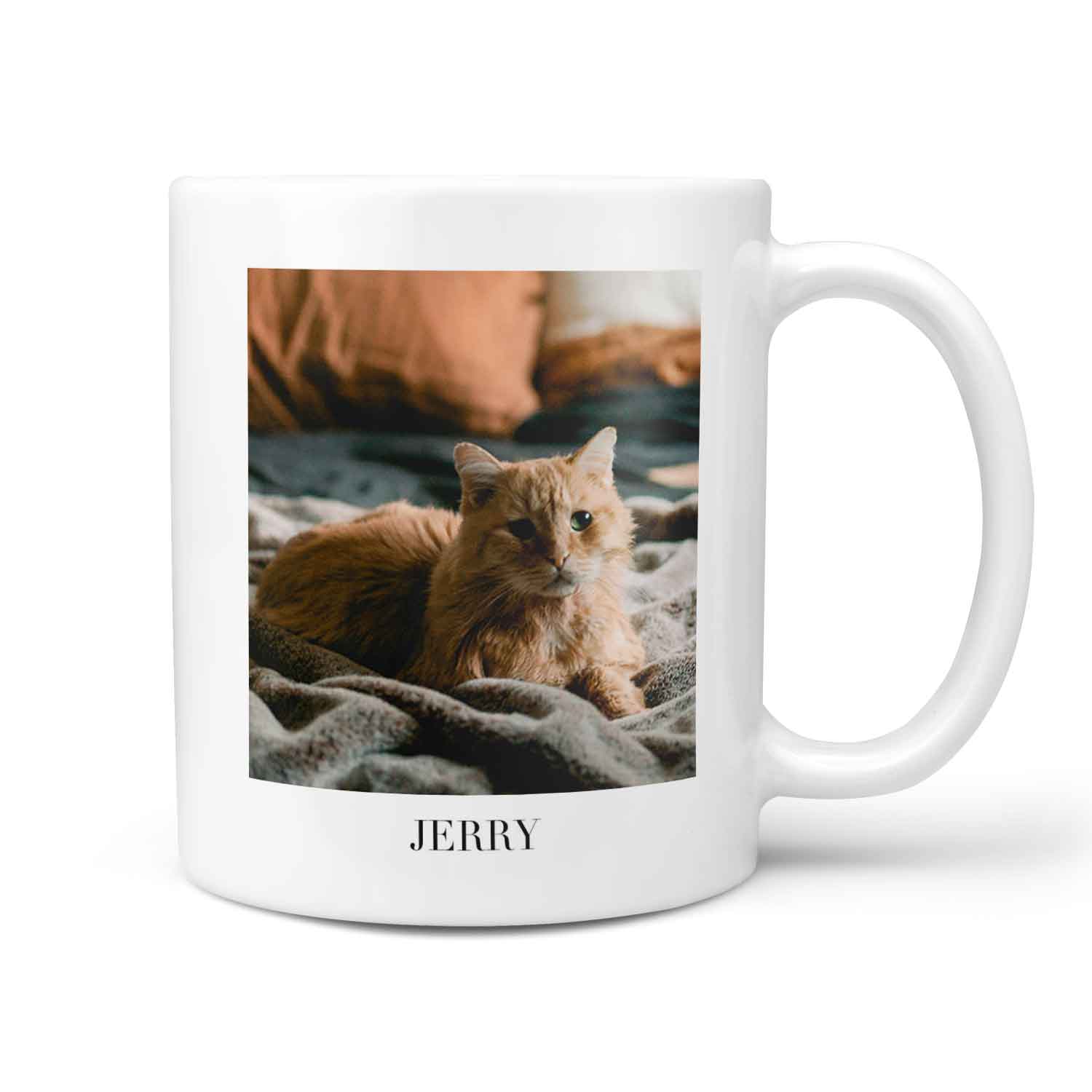 Forever In My Heart (Cat Name) Personalised Memorial Mug