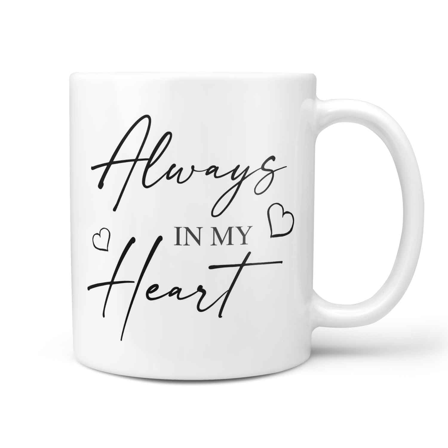 Always In My Heart Cat Photo Memorial Mug